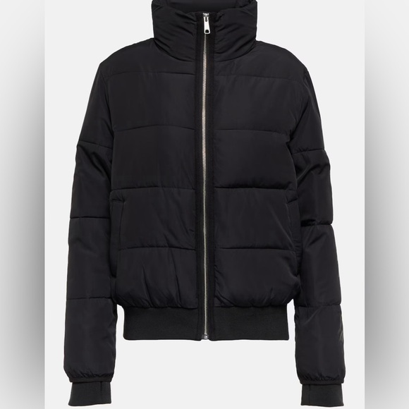 The Upside Jackets & Blazers - The Upside Long Sleeve Front Zip Mock Neck Quilted Jacket Black 6 puffer